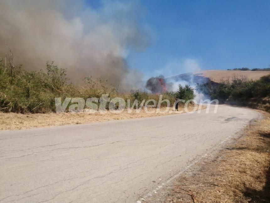 Rogo tra scerni e Casalbordino in Contrada San Michele