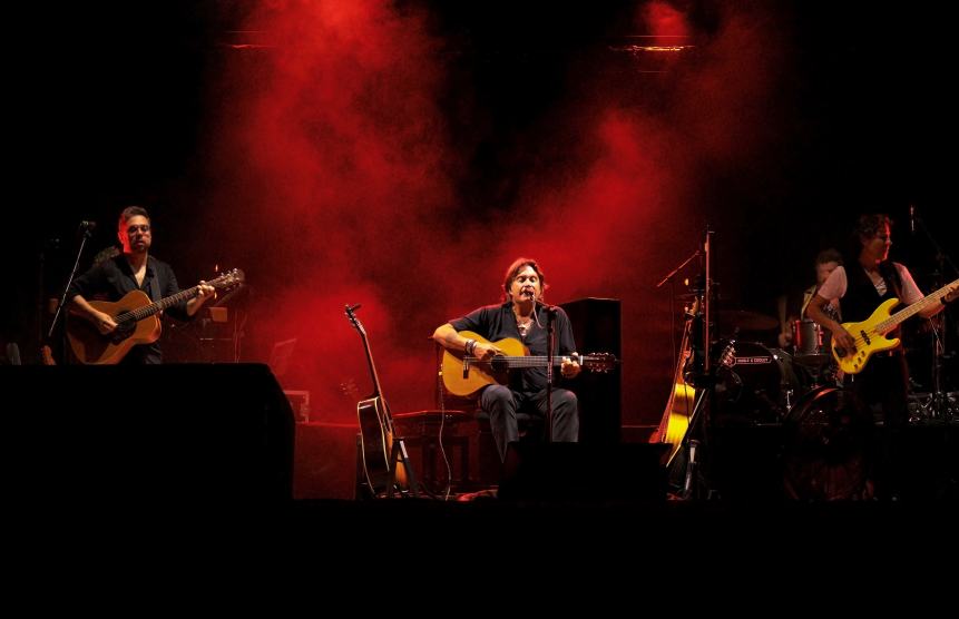 Il concerto di Cristiano De André al Teatro Verde