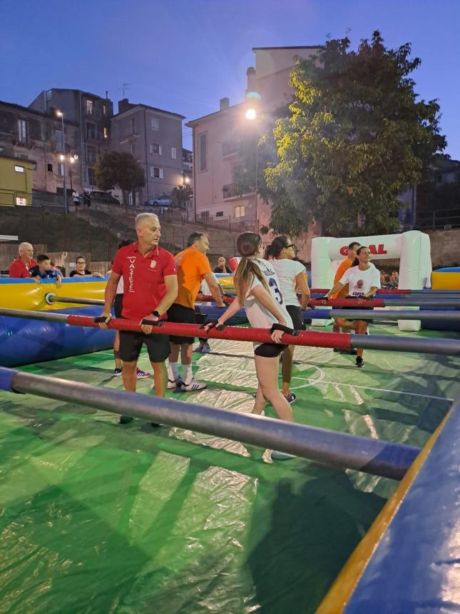 Un successo il torneo di biliardino umano a Pollutri