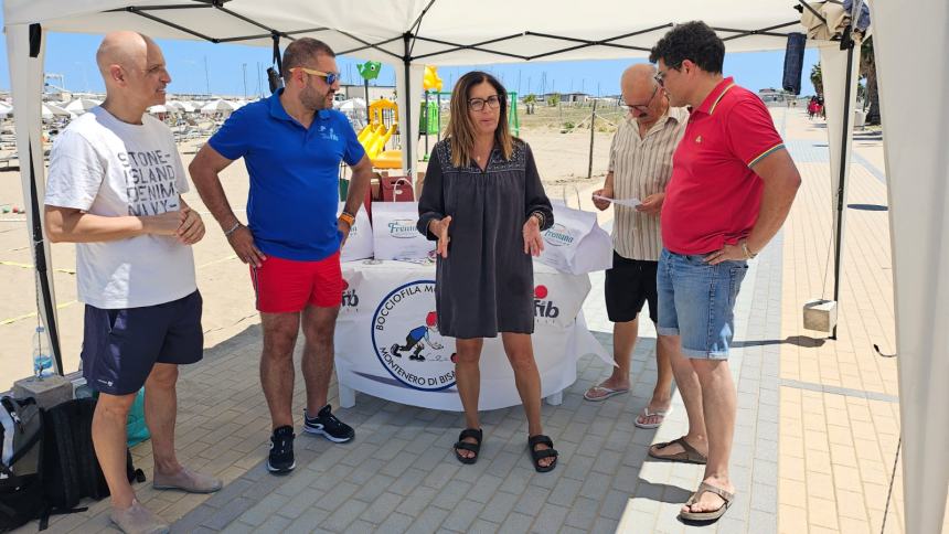 Alla Marina di Montenero il tour federale di Beach Bocce 2024