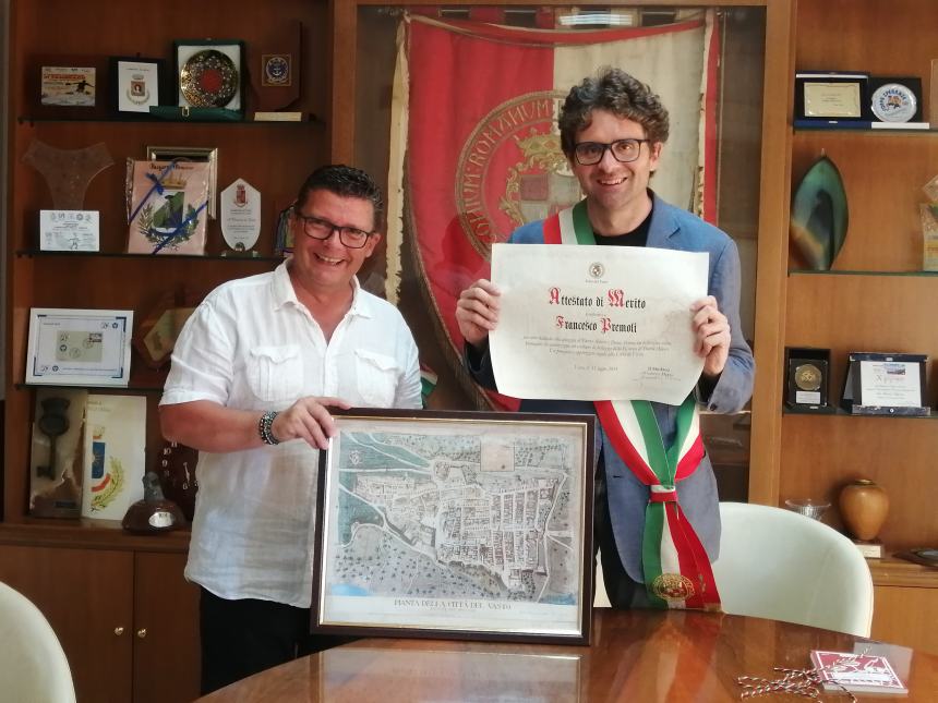 Premiati lo storico vastese Alessandro Cianci e il turista cremonese Francesco Premoli