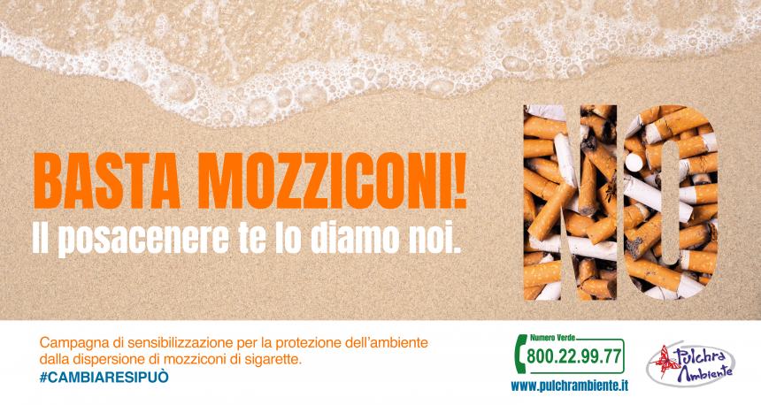 A Vasto  "Basta mozziconi, cambiare si può", la campagna contro l'abbandono di sigarette