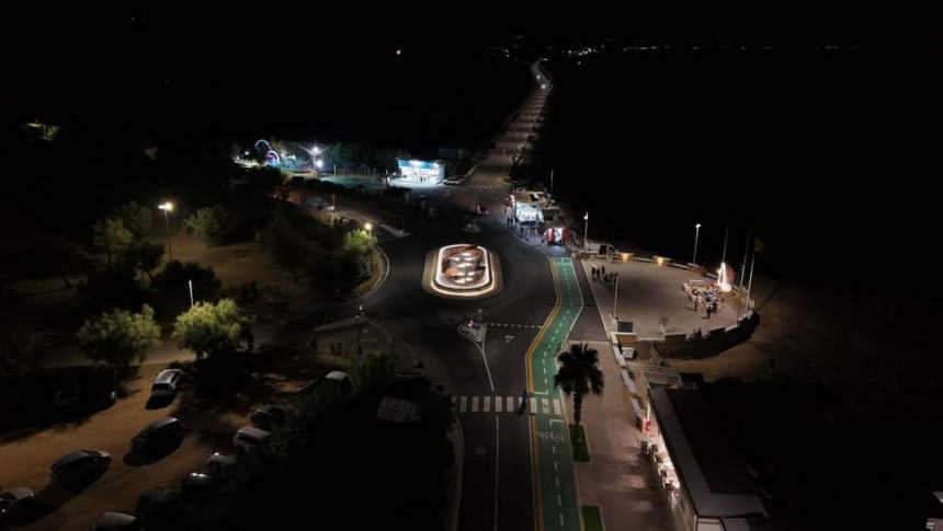 Drone cattura il volto nuovo di Casalbordino Lido: "Siamo a metà della rinascita del lungomare" 