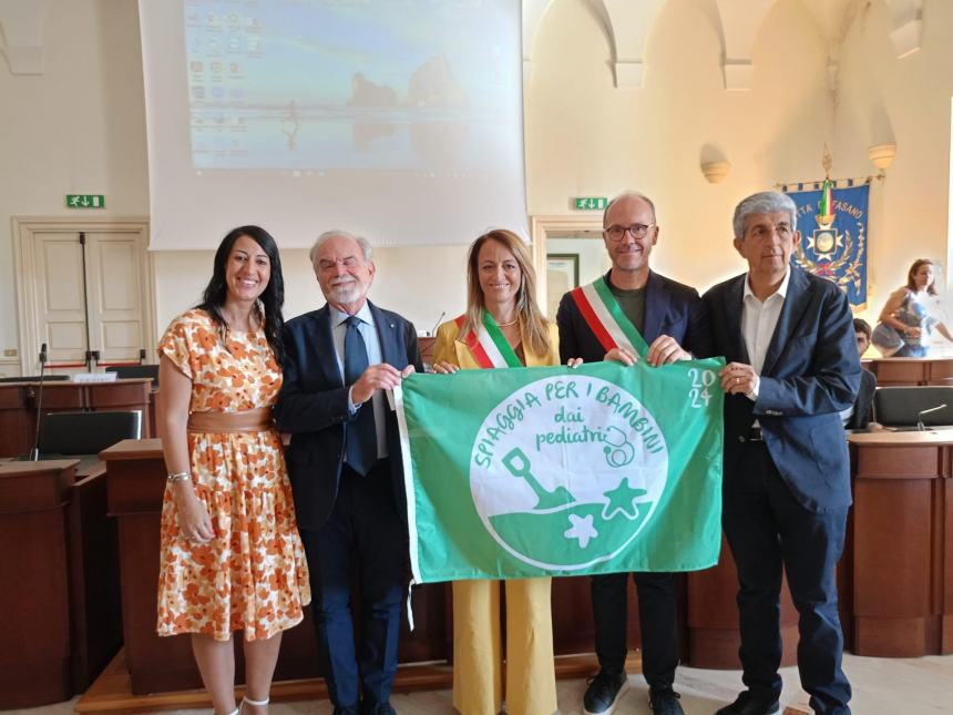 San Salvo ritira la bandiera verde dei pediatri: unica città ad ottenerla nel 2024