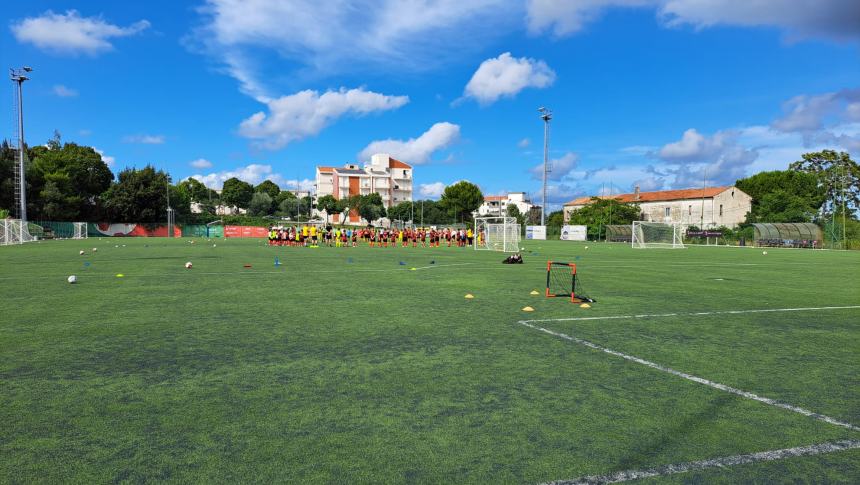 È sbarcato a Termoli il "Milan junior camp 2024"