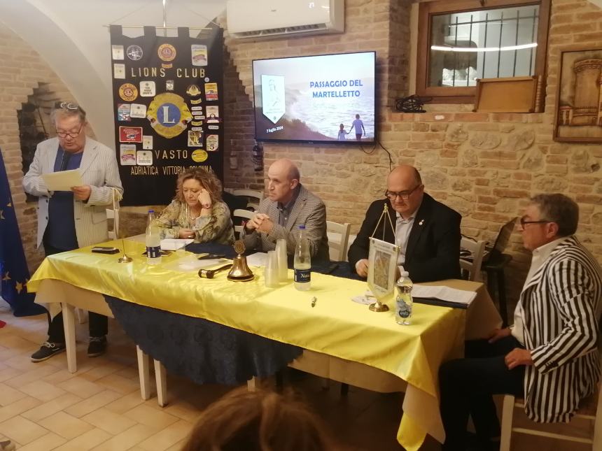 Lions Club Vasto Adriatica Vittoria Colonna: Sandra Di Gregorio nuovo presidente