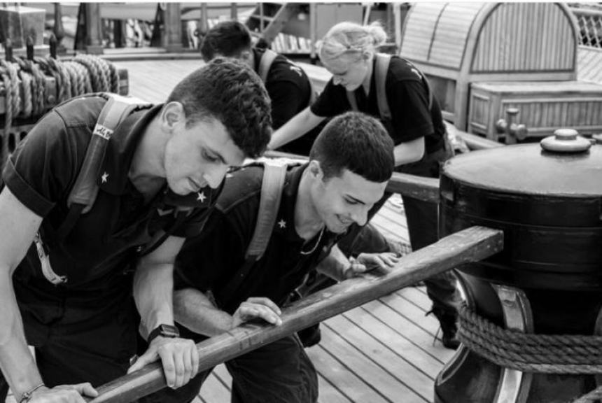 La nave scuola Amerigo Vespucci