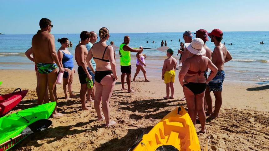 La Conchiglia celebra lo sport a Vasto con la campionessa Ilenia Colanero e il Kayak