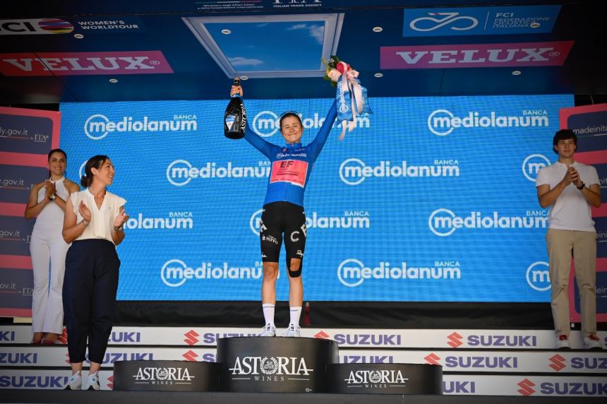 Giro d’Italia Women: vince Lopecky, Longo Borghini maglia rosa