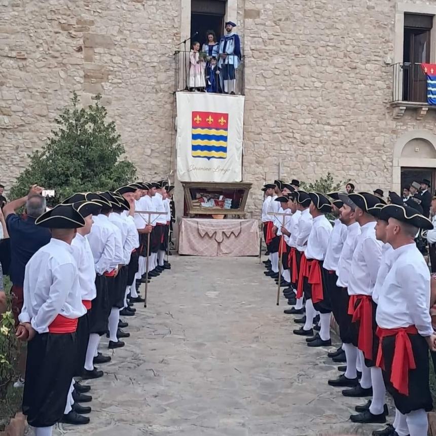 Palmoli in festa per S. Valentino: rinnovata la trebbiatura e la rievocazione delle sacre spoglie