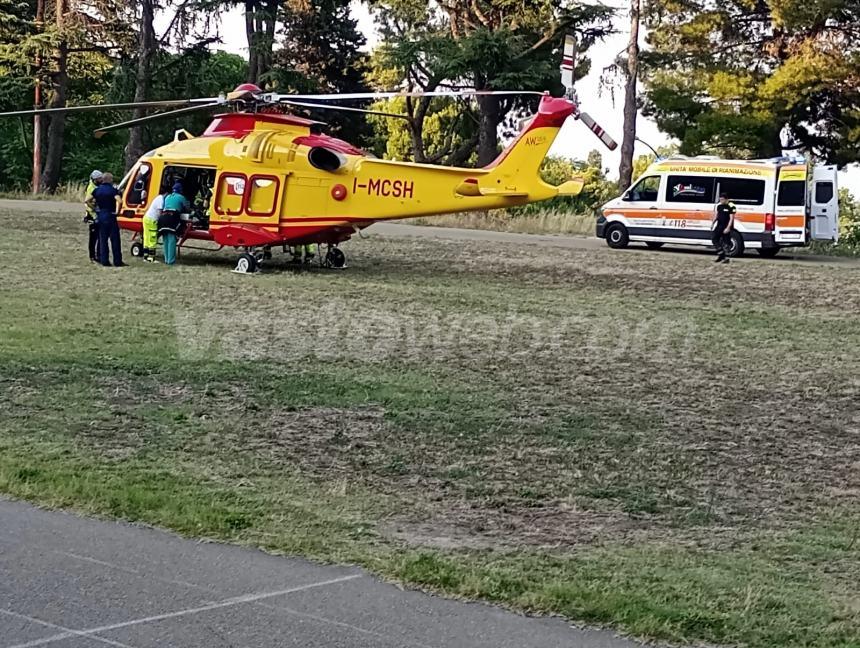 Scontro auto-monopattino a San Salvo Marina: grave un giovane