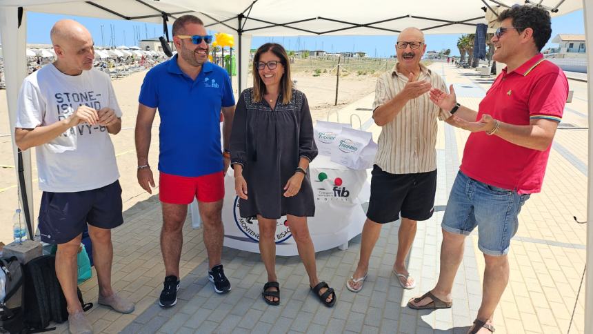 Alla Marina di Montenero il tour federale di Beach Bocce 2024