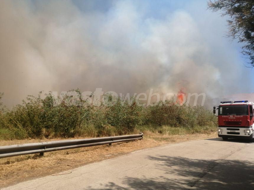 Rogo tra scerni e Casalbordino in Contrada San Michele