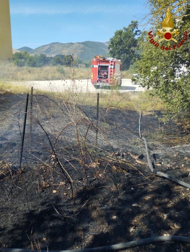 Incendio esteso nell'agro di San Giuliano di Puglia, in Molise partita la campagna Aib