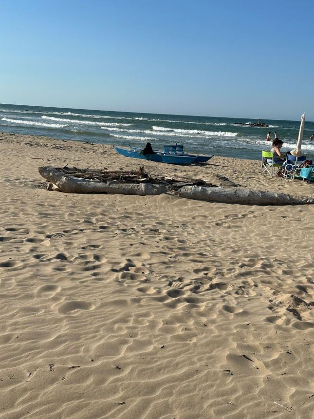 Spiaggia del lungomare Nord