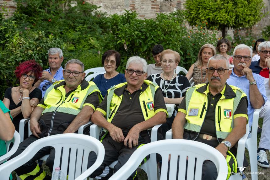 Bellano a Vasto: "I vigili del fuoco di Vasto meritano tanto per tutto quello che fanno" 