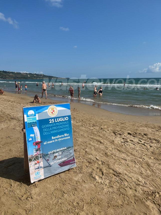 Prevenzione annegamento, a Vasto Marina dimostrazioni in spiaggia: "Oltre 400 vittime l'anno"