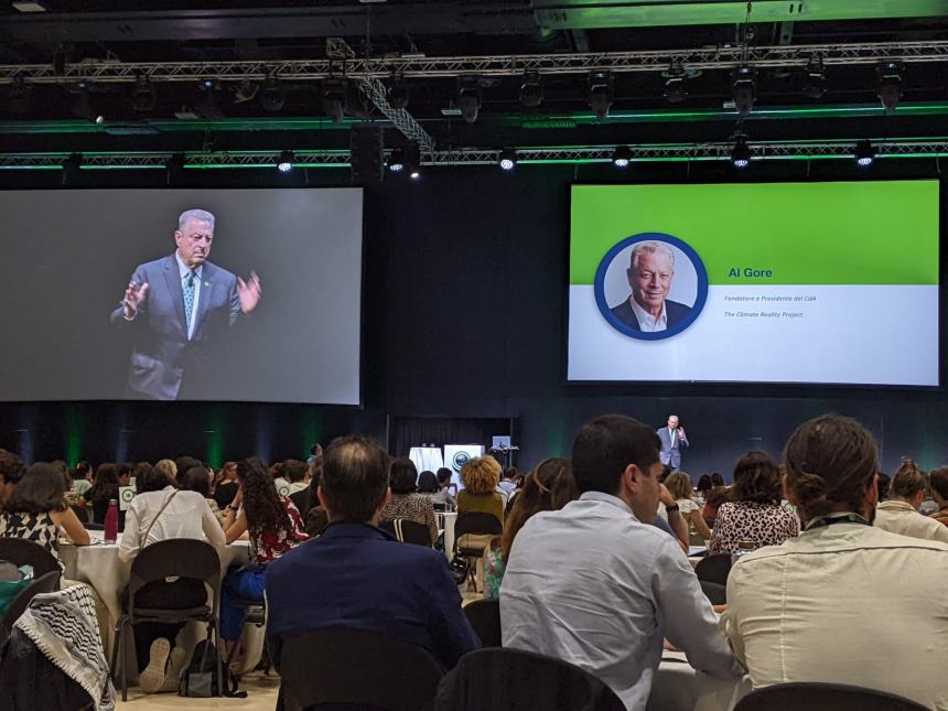 Una molisana al Climate Reality Project di Al Gore