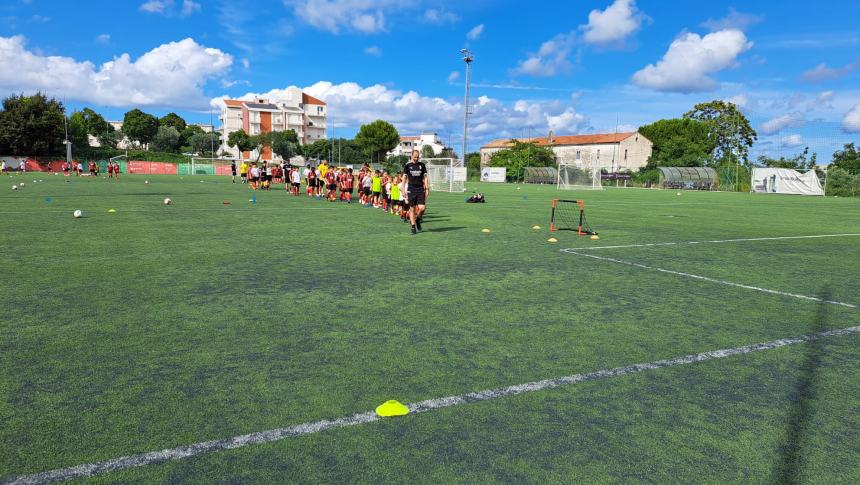 È sbarcato a Termoli il "Milan junior camp 2024"