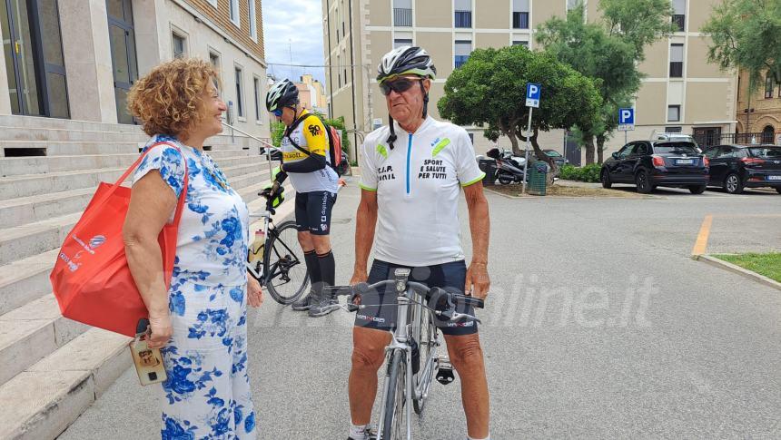 Luigi Cantoro e il giro del Molise in bicicletta: "un impegno che porterò avanti"