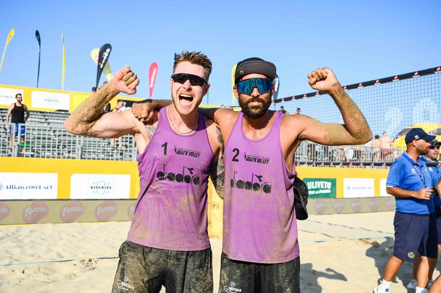 Terminata la penultima giornata del Campionato Italiano Assoluto Fonzies di beach volley