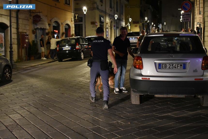 Movida in sicurezza: controlli e sanzioni nei locali, la Polizia pentra sanziona due esercenti