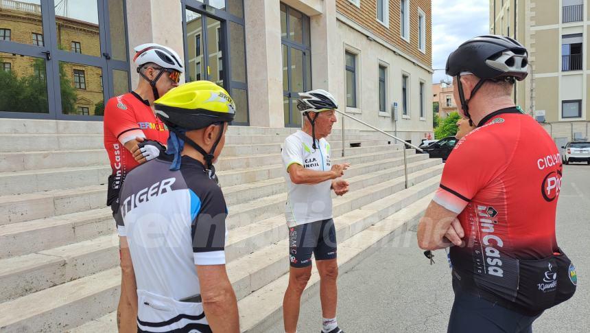 Luigi Cantoro e il giro del Molise in bicicletta: "un impegno che porterò avanti"