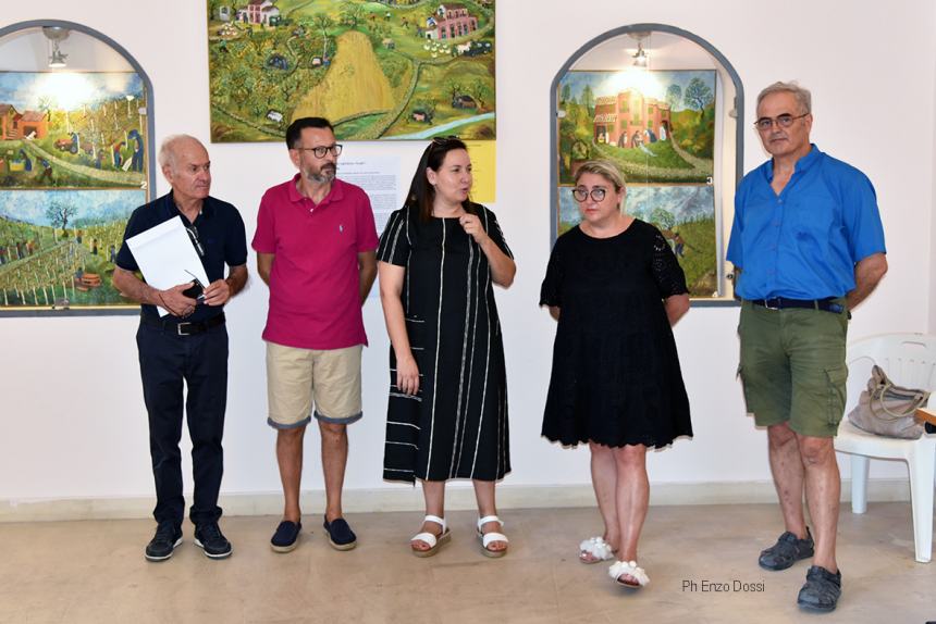 A Casalbordino inaugurata la mostra rievocativa sull'artista Maria Cristina Sallese