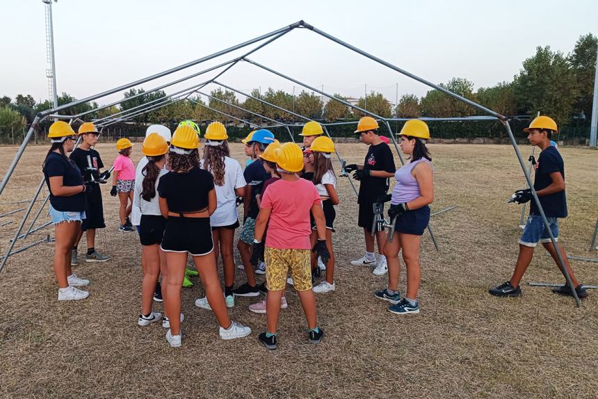 Proseguono le iniziative a San Salvo per il campo scuola “Anche io sono la Protezione civile”