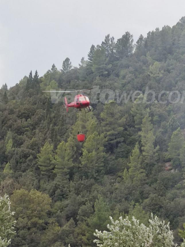 Vasto rogo tra Tufillo e Montemitro, bloccata la Statale 650 Fondo Valle Trigno