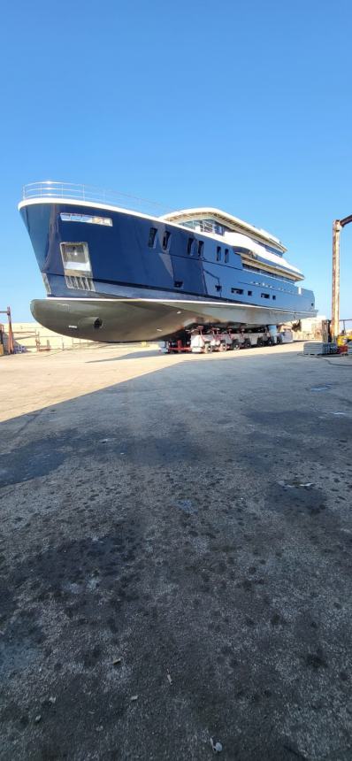 A venti anni dall'ultima volta al porto di Termoli si varerà un Luxury Yacht