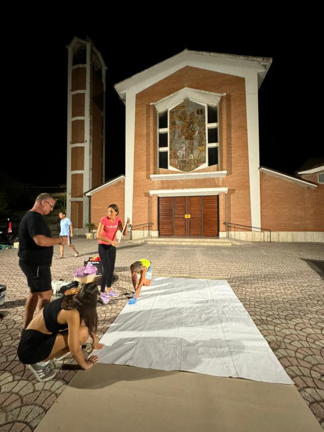 L'infiorata di San Rocco