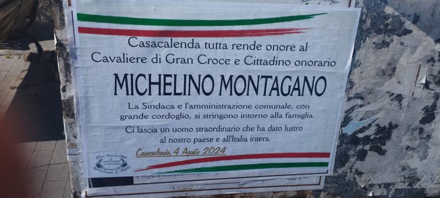 I funerali di Michele Montagano 