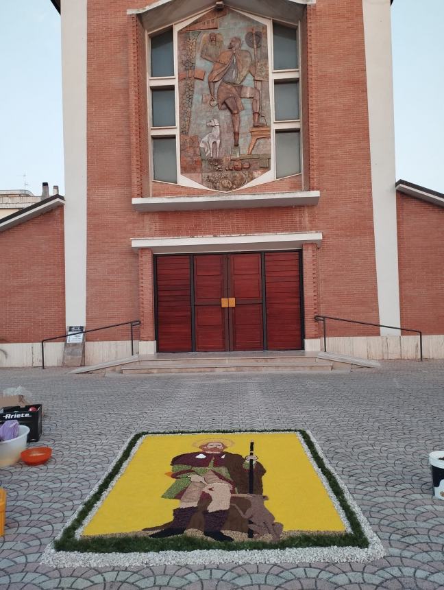 L'infiorata di San Rocco