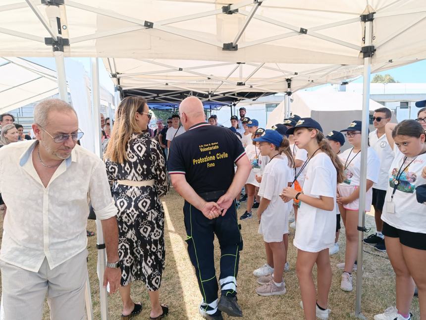 Buon riscontro a San Salvo per il campo scuola “Anche io sono la Protezione civile”