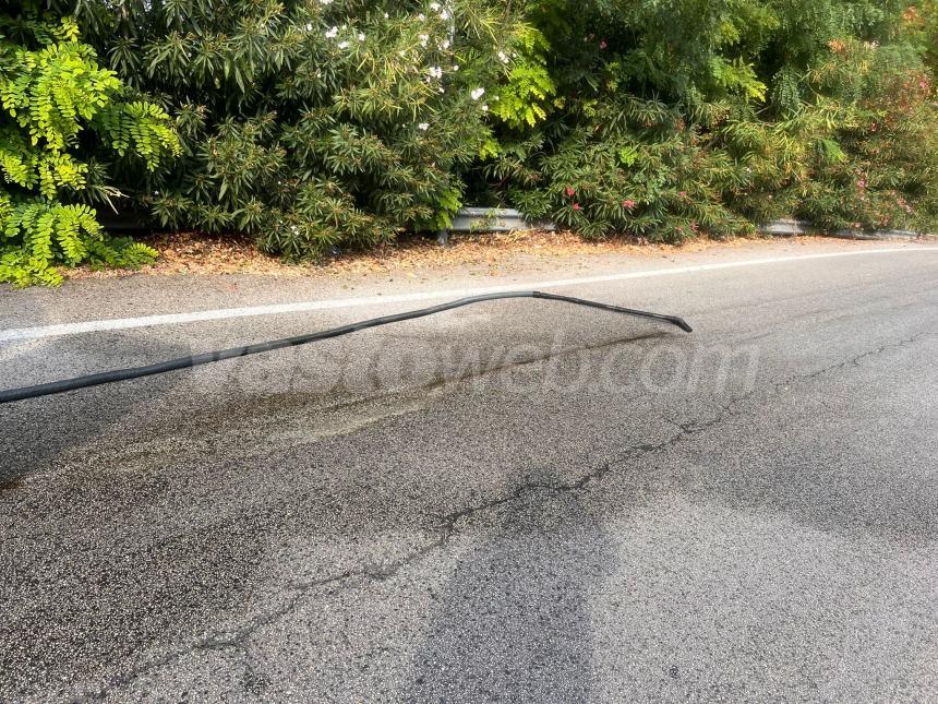 Autocisterna perde olio in via Istonia e raggiunge Monteodorisio: viabilità in tilt