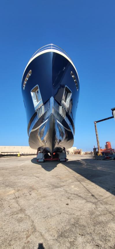 A venti anni dall'ultima volta al porto di Termoli si varerà un Luxury Yacht