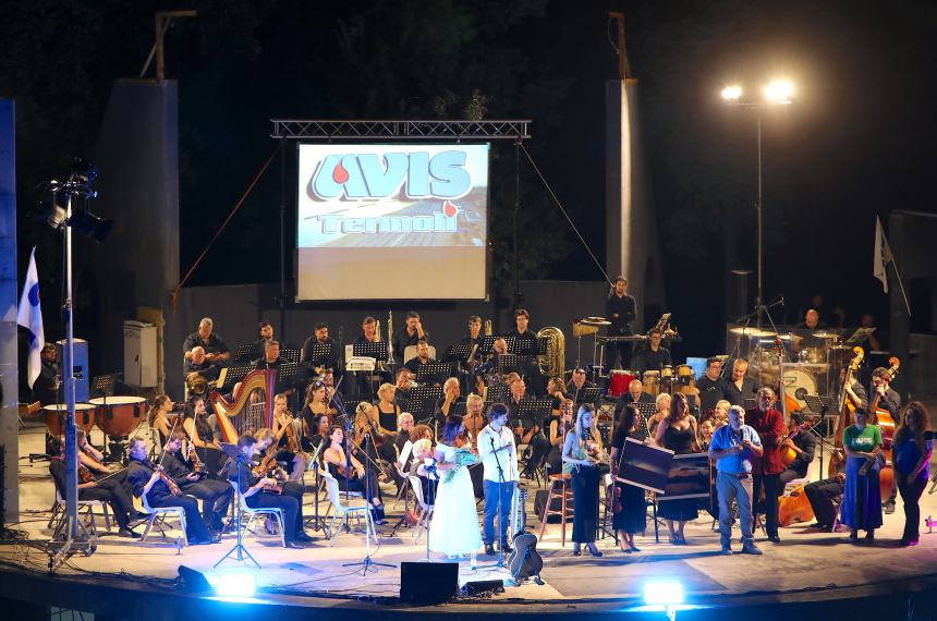 Il concerto dell'Avis al Teatro Verde 