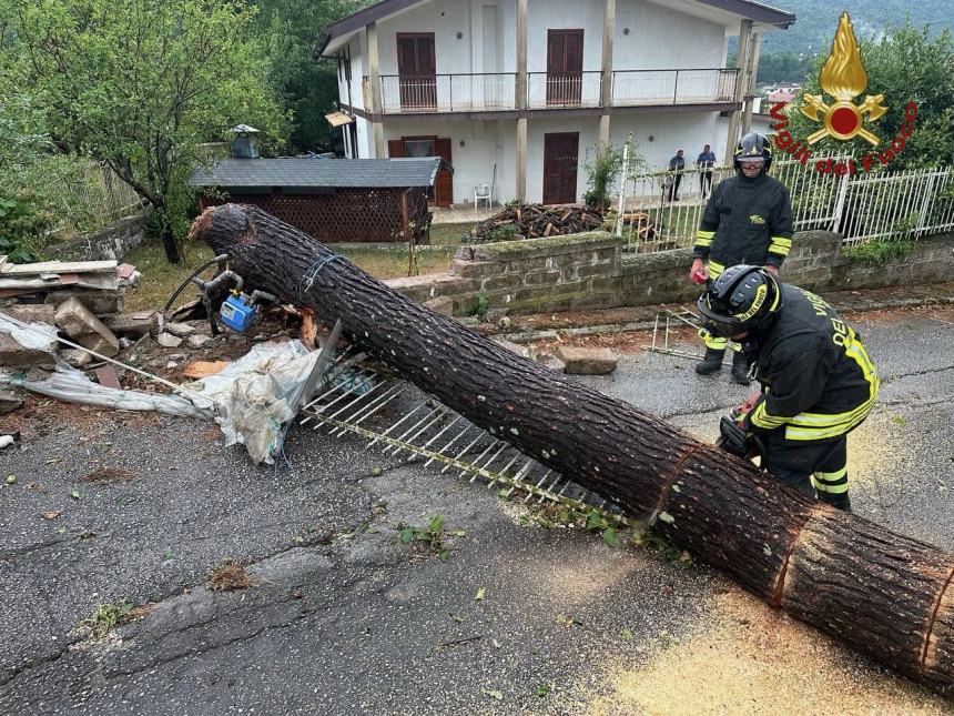 Ondata di maltempo in provincia di Isernia 