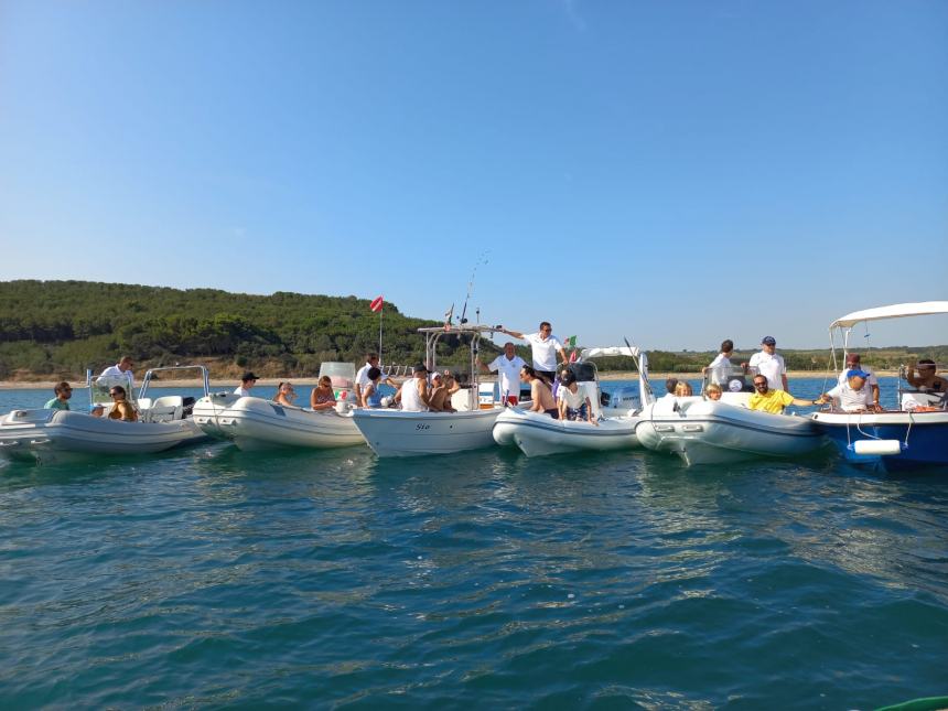 Gita in barca da Casalbordino a Punta Penna per i ragazzi Arda tra “amicizia e condivisione”