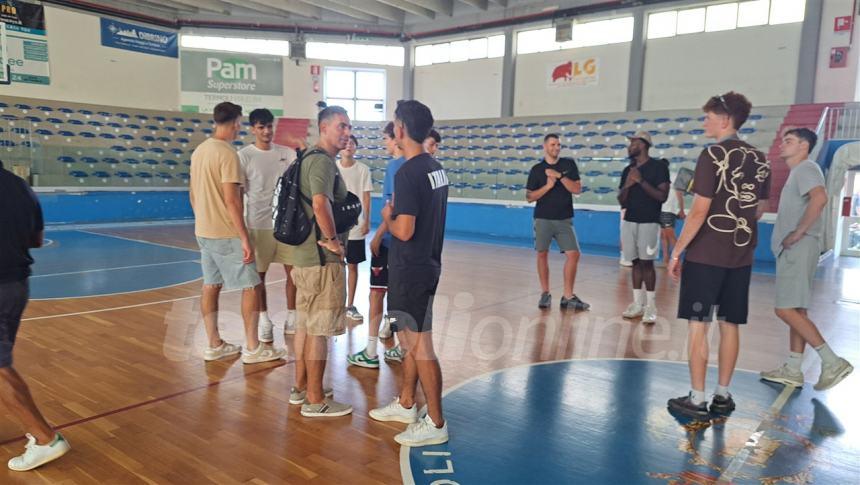 Il raduno dell'Air basket Italiangas Termoli