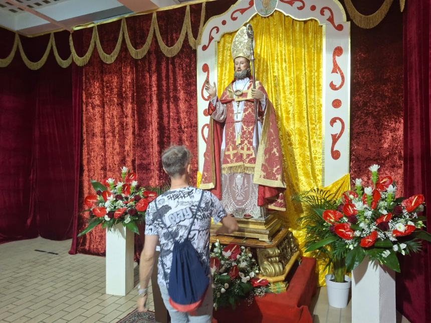 La veglia notturna a San Basso