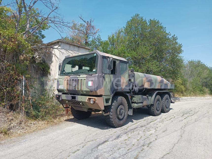 Crisi idrica, l'autobotte degli Alpini nel Vastese: 1ª tappa Furci 