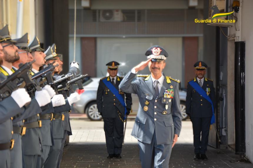 Gdf Pescara, il Colonnello Giuseppe Lopez prende il posto del Comandante Antonio Caputo