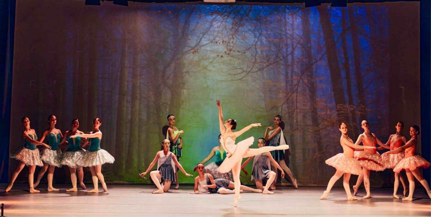 A Palazzo d'Avalos si balla con la scuola di danza Hbc