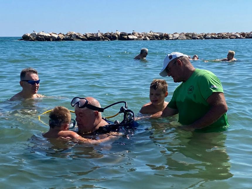  "Mare senza limiti", un successo l'iniziativa sulla spiaggia di San Salvo