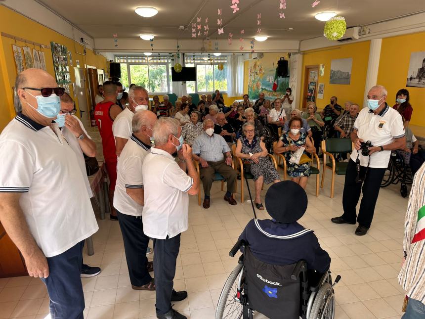 Grande festa all'Opera Serena per i cento anni di Rocco Cannarsa