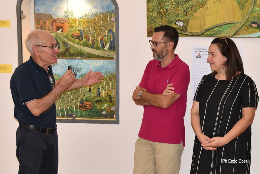 A Casalbordino inaugurata la mostra rievocativa sull'artista Maria Cristina Sallese