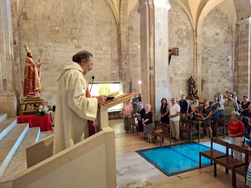 La messa di San Basso delle 8.30 in cattedrale