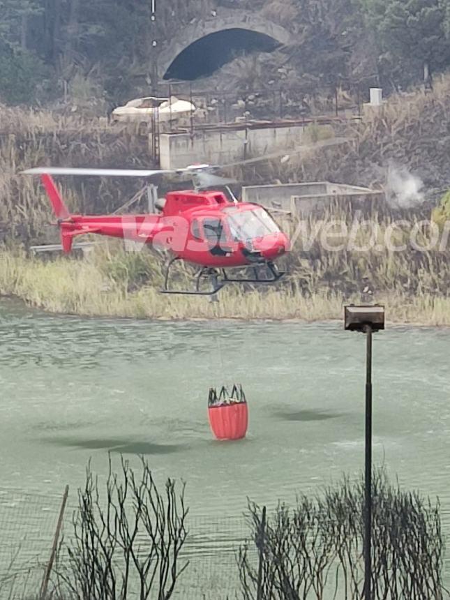 Vasto rogo tra Tufillo e Montemitro, bloccata la Statale 650 Fondo Valle Trigno